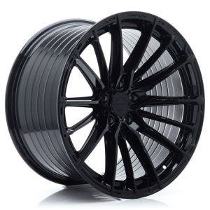Concaver CVR7 Wheels 19 Inch 8J ET20-40 Custom PCD Performance Concave Flow Form Platinum Black