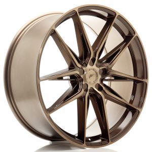 JR-Wheels JR44 Wheels 22 Inch 9J ET15-35 Custom PCD Flow Form Platinum Bronze