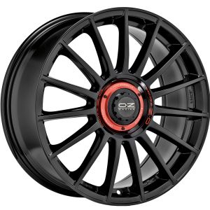 OZ-Racing Superturismo EVOluzione Wheels 18 Inch 8J ET45 5x114.3 Gloss Black