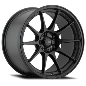 König Dekagram Wheels 18 Inch 8.5J ET45 5x114.3 Semi Flat Black
