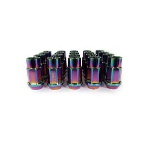 D1 Spec Wheel Nuts Long Neo Chrome Steel M12x1.5