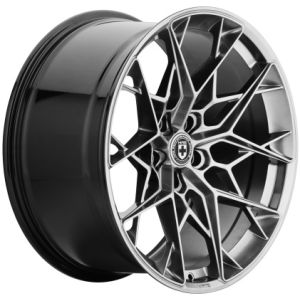 HRE Wheels FF10 Wheels 20 Inch 9.5J ET42 5x120 Liquid Metal