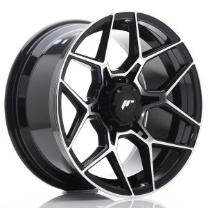 JR-Wheels JRX9 Velgen 18 Inch 9J ET18 6x139.7 Gloss Black Machined Face